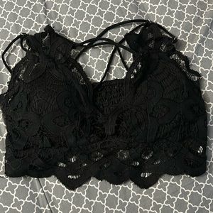 Black bralette from rue 21, Worn a few times